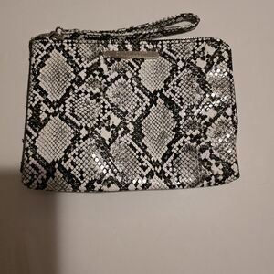 Steve Madden Snakeskin Pattern Clutch